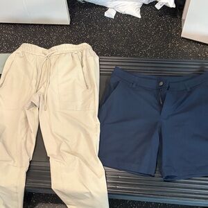 lululemon athletica Cream Jogger Pants